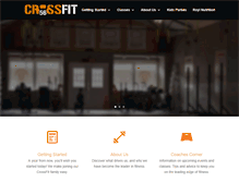 Tablet Screenshot of crossfit56.com